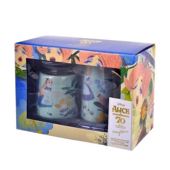 NIB Disney Alice in Wonderland 70th Sugar & Milk Pot 2021 - Picture 2 of 8